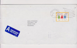 Cover ISLAND Traveled To Bulgaria 1996 - Lettres & Documents