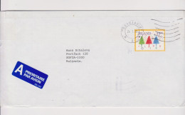 Cover ISLAND Traveled To Bulgaria 1996 - Storia Postale