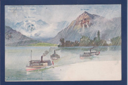 CPA Killinger Surréalisme Montage Suisse Allemagne Circulé Art Nouveau - Mon