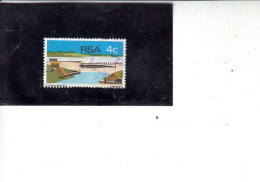 SUD AFRICA  1972 - Yvert  332° -  Barrage - Used Stamps