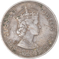 Monnaie, Maurice, Elizabeth II, 1/4 Rupee, 1975, SUP, Cupro-nickel, KM:36 - Maurice