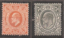 Great Britain, 1909, # Y 122/3, MH - Nuevos