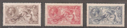 Great Britain, 1913, # Y 153/5, SG 400/2,  MH - Neufs