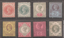 Great Britain, 1887, # Y 91..., SG 197..., MH And MNG - Ongebruikt