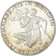 Monnaie, République Fédérale Allemande, 10 Mark, 1972, Karlsruhe, TTB - Herdenkingsmunt