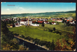 1930 Mit Feldpost Gelaufene AK Glattfelden Mit Fabrikgebäude. Kleiner Eckbug Unten Rechts. - Laufen-Uhwiesen 