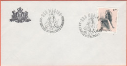SAN MARINO - 1977 - 170 Le Virtù Civili-Speranza + Annullo XXII Congresso Internazionale Di Stomatologia - Ufficio Filat - Storia Postale
