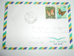 Gabon , Lettre De Libreville 1973 Pour Vetheuil - Gabon (1960-...)