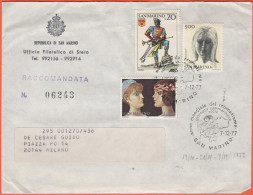 SAN MARINO - 1977 - 20 Balestrieri-Trombettiere E Stemma Fiorentino + 150 Anno Internazionale Della Donna + 500 Le Virtù - Lettres & Documents