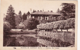 ENVIRONS DE NANTIAT . 87 . CHATEAU DES LESZES - Nantiat