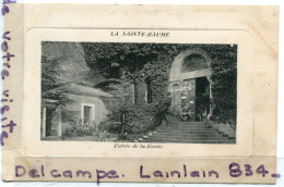 - La Sainte Baume, ( Nans Les Pins ), ( Var ), Ancienne, Coins Ok, Ne, Peu Courante, écrite, 1907, TBE, Scans. - Nans-les-Pins