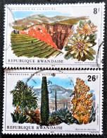 Rwanda 1975 Protection Of Nature  Stampworld N°  747_749 - Gebruikt