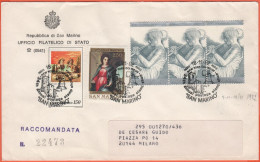 SAN MARINO - 1980 - 150 Anniversario Della Morte Di Giorgio De Chirico + 250 Natale-Andrea Del Sarto + 3 X 300 Bimillena - Brieven En Documenten