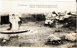 Fort De LONCIN - A Droite : Coupole Pour Un Canon De 5,75 Cm - A Gauche : Coupole Pour Un Canon  De 21 Cm - Ans