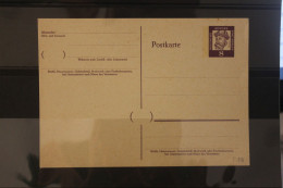 Berlin 1961; P50;  Bedeutende Deutsche; 8 Pf.; Ungebraucht - Postkaarten - Ongebruikt