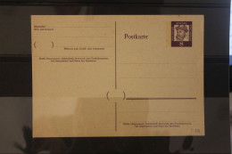 Berlin 1961; P50;  Bedeutende Deutsche; 8 Pf.; Ungebraucht - Postkarten - Ungebraucht