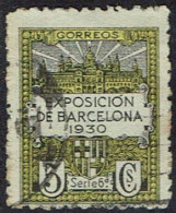 Spanien Zwangszuschlagsmarke B, 1930/31,MiNr 6A, Gestempelt - Usados