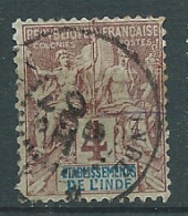 Inde Française  Yvert N° 3    Oblitéré    AI 34323 - Usati