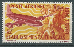 Inde Française   Poste Aérienne  Yvert N° 18 (*)       AI 34327 - Unused Stamps