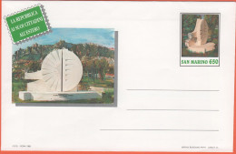 SAN MARINO - 1989 - BU4 Sammarinesi All'estero - Busta Postale - Intero Postale - NUOVO - Entiers Postaux