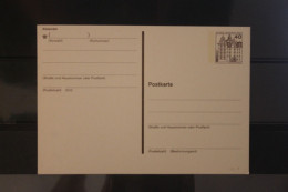 Berlin 1982; P121; Burgen Und Schlösser; 40 Pf.; Ungebraucht - Postkaarten - Ongebruikt