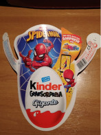 Kinder Gran Sorpresa Gigante 2023 - Collare Spider-man - Altri & Non Classificati