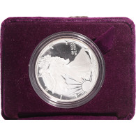 Monnaie, États-Unis, Silver Eagle, Dollar, 1990, San Francisco, FDC, Argent - Plata