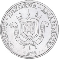 Monnaie, Burundi, Franc, 1976, SPL, Aluminium, KM:19 - Burundi