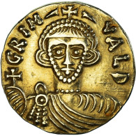 Monnaie, Italie, Principauté De Bénévent, Grimoald III, Solidus, 788-792 - Feodale Munten