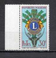 MADAGASCAR   N° 429    NEUF SANS CHARNIERE  COTE  0.80€   LIONS INTERNATIONAL - Madagascar (1960-...)