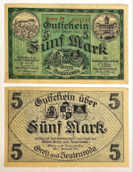 Germany 5 Mark 1918 Serie IV UNC - 5 Mark