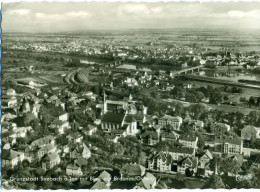 Grenzstadt Simbach A. Inn Mit Blick Auf Braunau/Österreich, Deutschland / Germany / Allemagne - Simbach