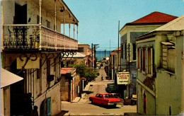 St Thomas Charlotte Amalie Street Scene 1957 - Isole Vergini Americane