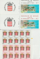 MONACO - 1987/1988 - CARNETS YVERT N°1/2  ** MNH - COTE = 23 EUR. - Cuadernillos