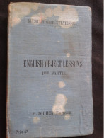 ENGLISH OBJECT LESSONS 1ERE PARTIE - English Language/ Grammar