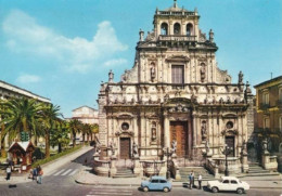 ACIREALE - CATANIA - BASILICA DI S.SEBASTIANO - AUTO - 1965 - Acireale