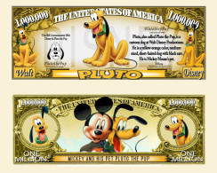 USA - FANTASY NOTE -  PLUTO  - UNC / CARTOON  SERIE - Andere & Zonder Classificatie