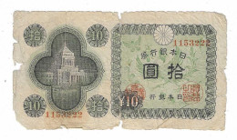 GIAPPONE 10 YEN 1946 - Japón