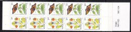 NO855 - NORWAY – BOOKLETS - BUTTERFLIES – 1993 – BUTTERFLIES - Y&T # C1071 MNH 16,50 € - Carnets