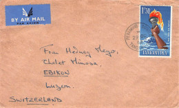 TANGANYIKA - AIRMAIL 1963 > LUZERN/CH / YZ415 - Kenya, Uganda & Tanganyika