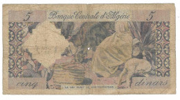 ALGERIA 5 DINARS 1964 - Algerien