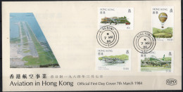 HONG KONG - Aviation à Hong Kong FDC - FDC