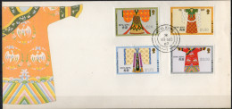 HONG KONG - Robes De Cérémonie FDC - FDC