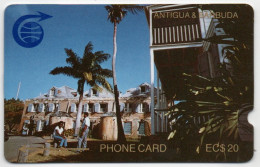Antigua & Barbuda - Nelson’s Dockyard ($20) 1CATC (Deep Notch) - Antigua Y Barbuda
