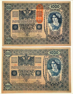 Austria - Hungary 1,000 1000 Kronen 1902 Serie 1758 UNC - Autriche