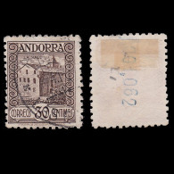 ANDORRA.Correo Español.1931.Paisajes Andorra.30c.Usado.Edifil.21d - Usados