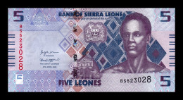 Sierra Leona 5 Leones 2022 Pick 36 New Design Sc Unc - Sierra Leone