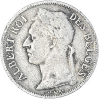 Monnaie, Congo Belge, Albert I, Franc, 1927, TB, Cupro-nickel, KM:20 - 1910-1934: Albert I.