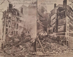 Lot De 2 CPA Catastrophe De LYON ST CLAIR (69) Du 8 Mai 1932 - Catastrophes