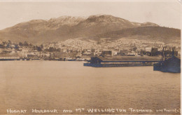 HOBART HARBOUR AND M WELLINGTON TASMANIA - Hobart